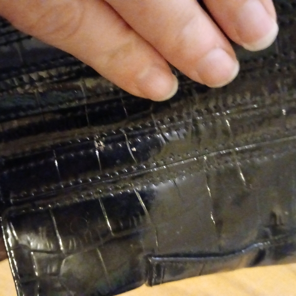 🌷 3 for $20 🌷 Dolls Kill black faux snakeskin vegan leather ankle boots - Picture 8 of 11